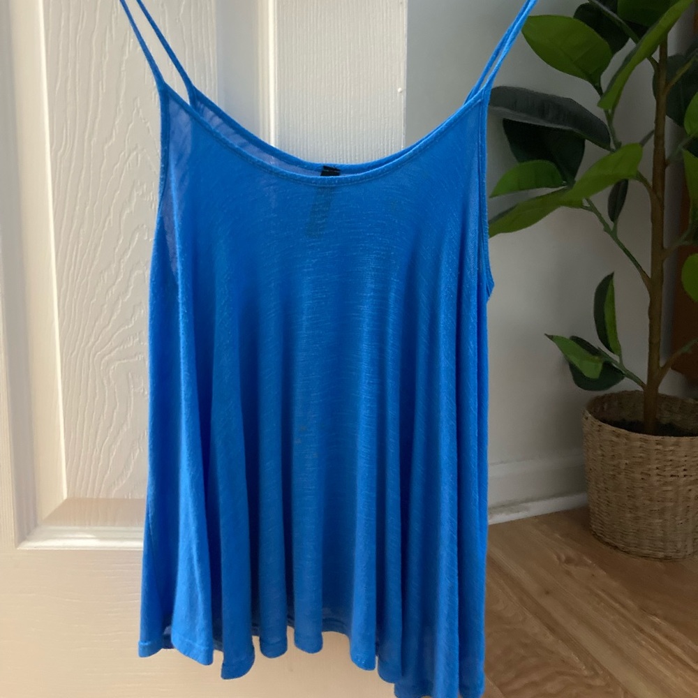 Blue Tank Top